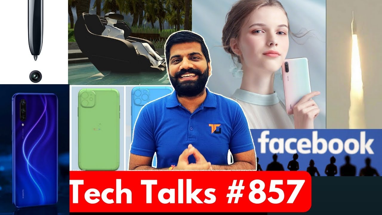Tech Talks #857 - Xiaomi Truck, Whatsapp QR, Mi CC9/CC9e, Note 10 Launch, iPhone XI, Facebook Fine