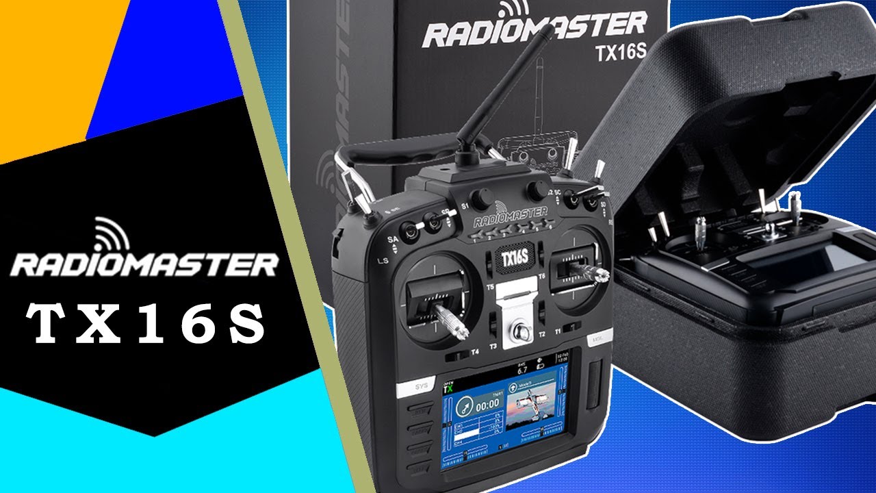 Radiomaster TX16S 📻 Radio Aparatura kt&oacute;rą warto mieć / Recenzja 4K