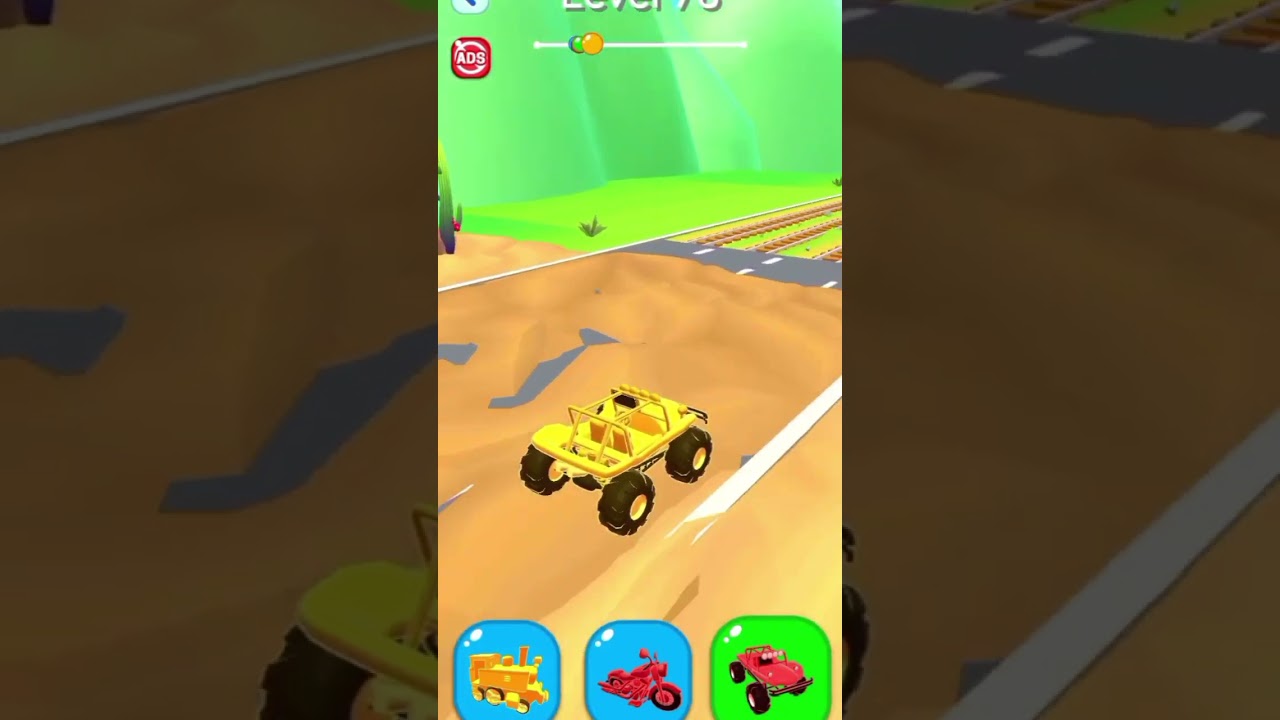 Shape Shifting game play shorts video level 78 gaming/game play New Update المستويات gameplay 