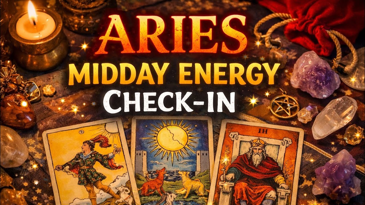 Aries ♈️ Midday Energy Reading | Channeled & Tarot