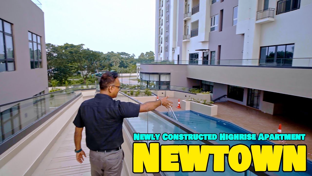 BRAND NEW READY TO MOVE 2BHK IN HIGH-RISE APARTMENT At NEWTOWN