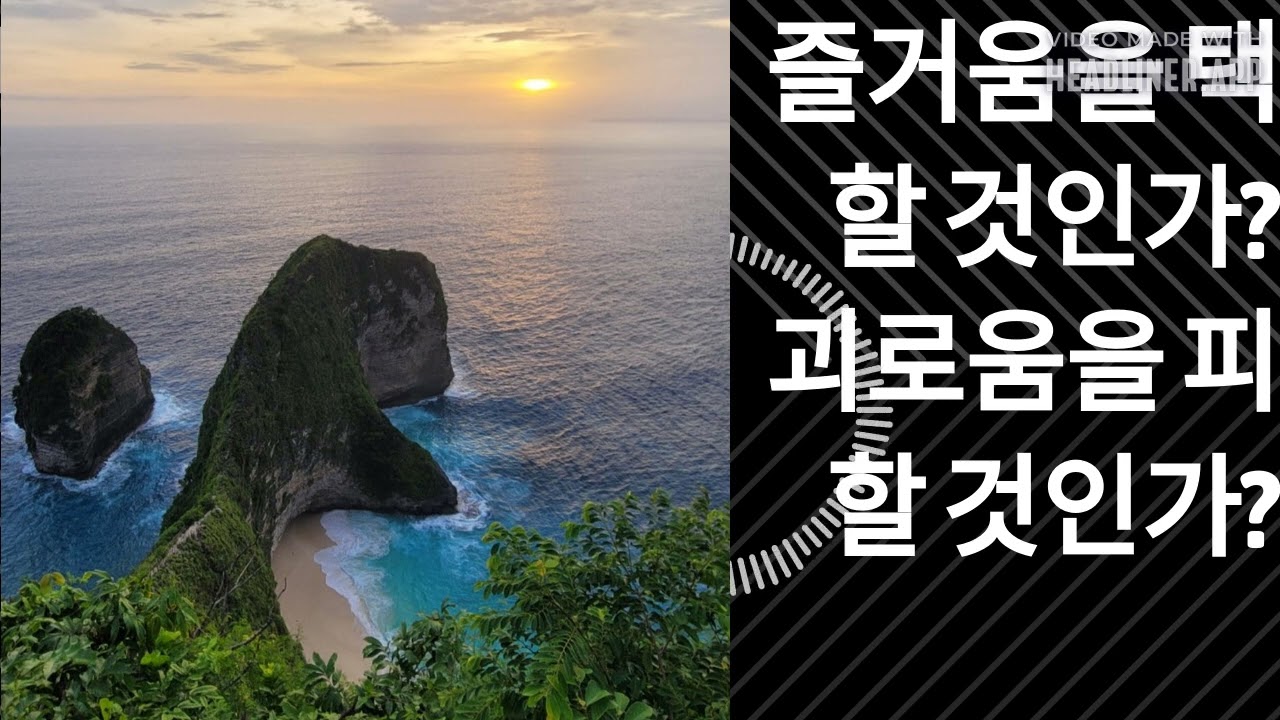 즐거움을 택할 것인가? 괴로움을 피할 것인가? | 내가 빌린 책