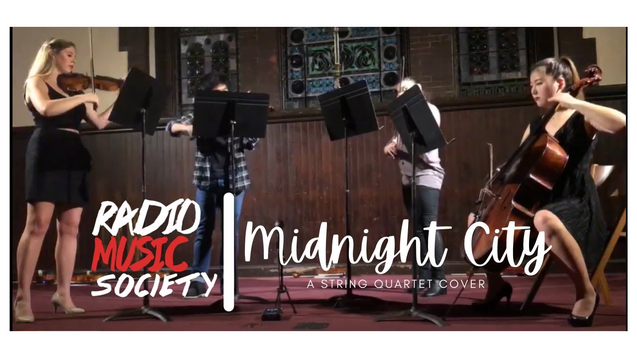 Midnight City | String Quartet Cover | Radio Music Society