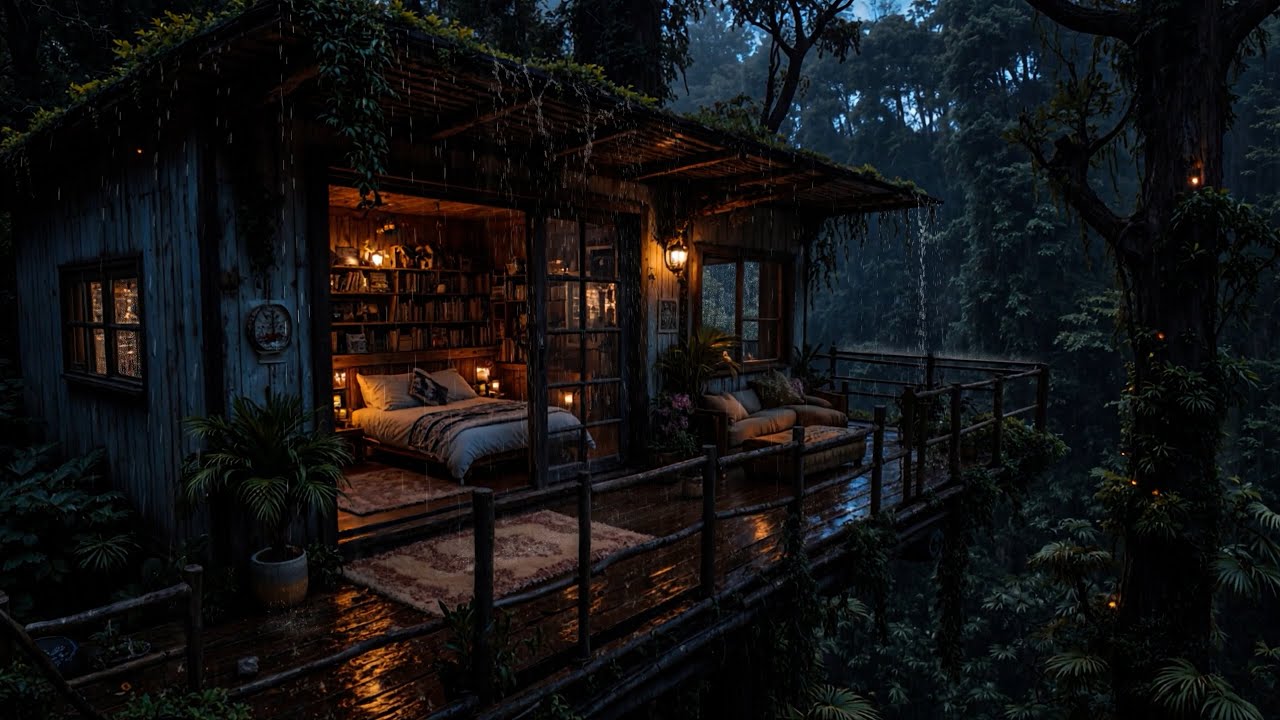 No Stress, No Noise, Let the Rain Sing You to Sleep | Cure Your Insomnia in 3 Minutes