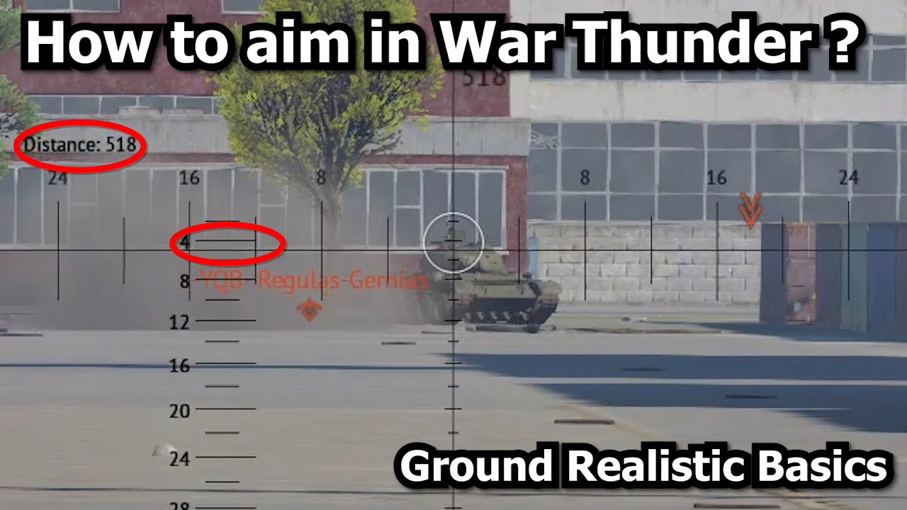 Jak celować w War Thunder? &ndash; Podstawy Ground RB