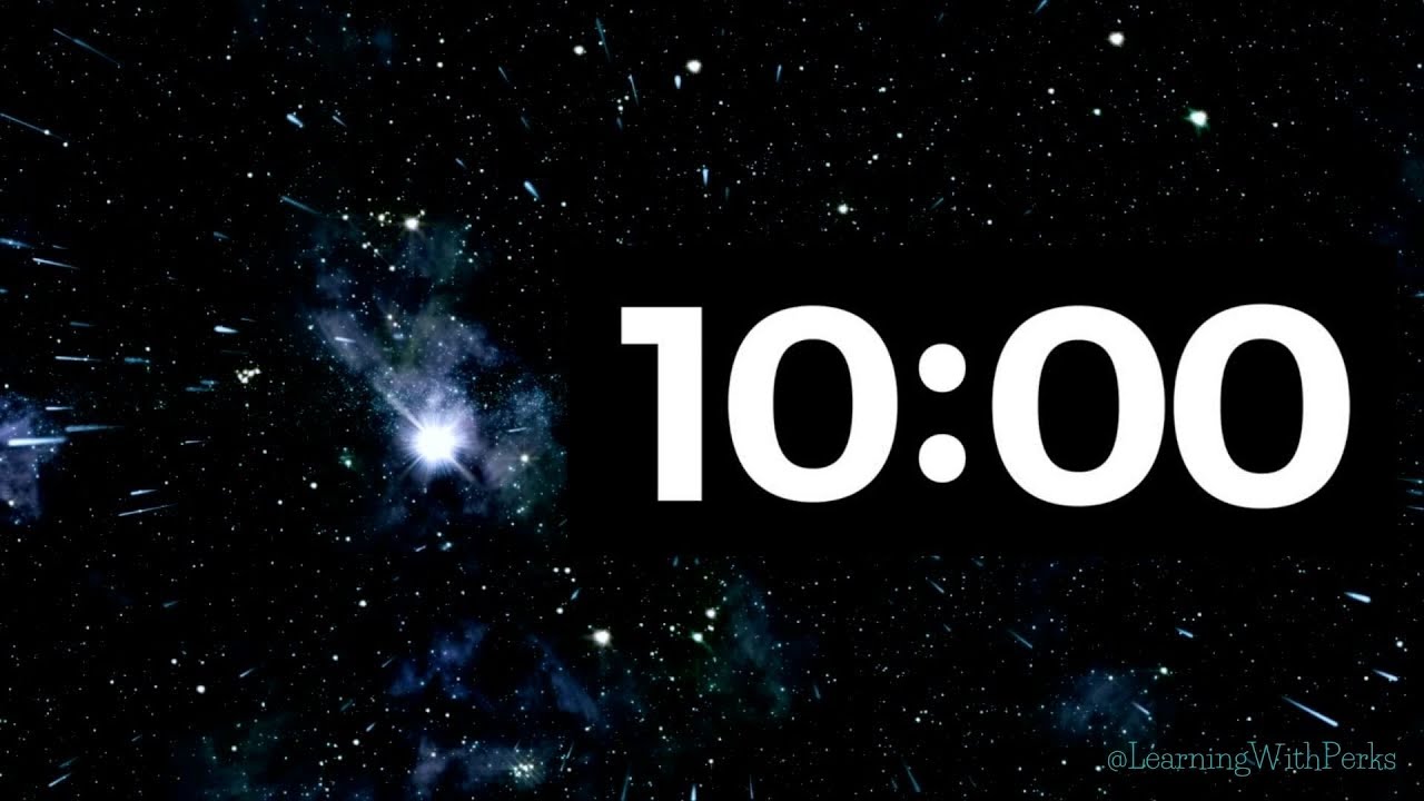 Space & Stars 10 Minute timer