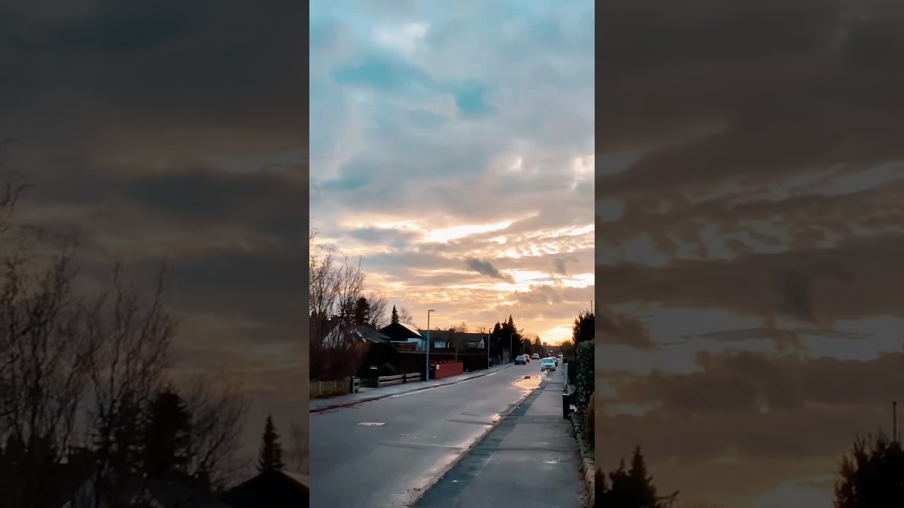 Sky in Denmark 🇩🇰//Небо в Дании 🇩🇰 #sky #earthpremium