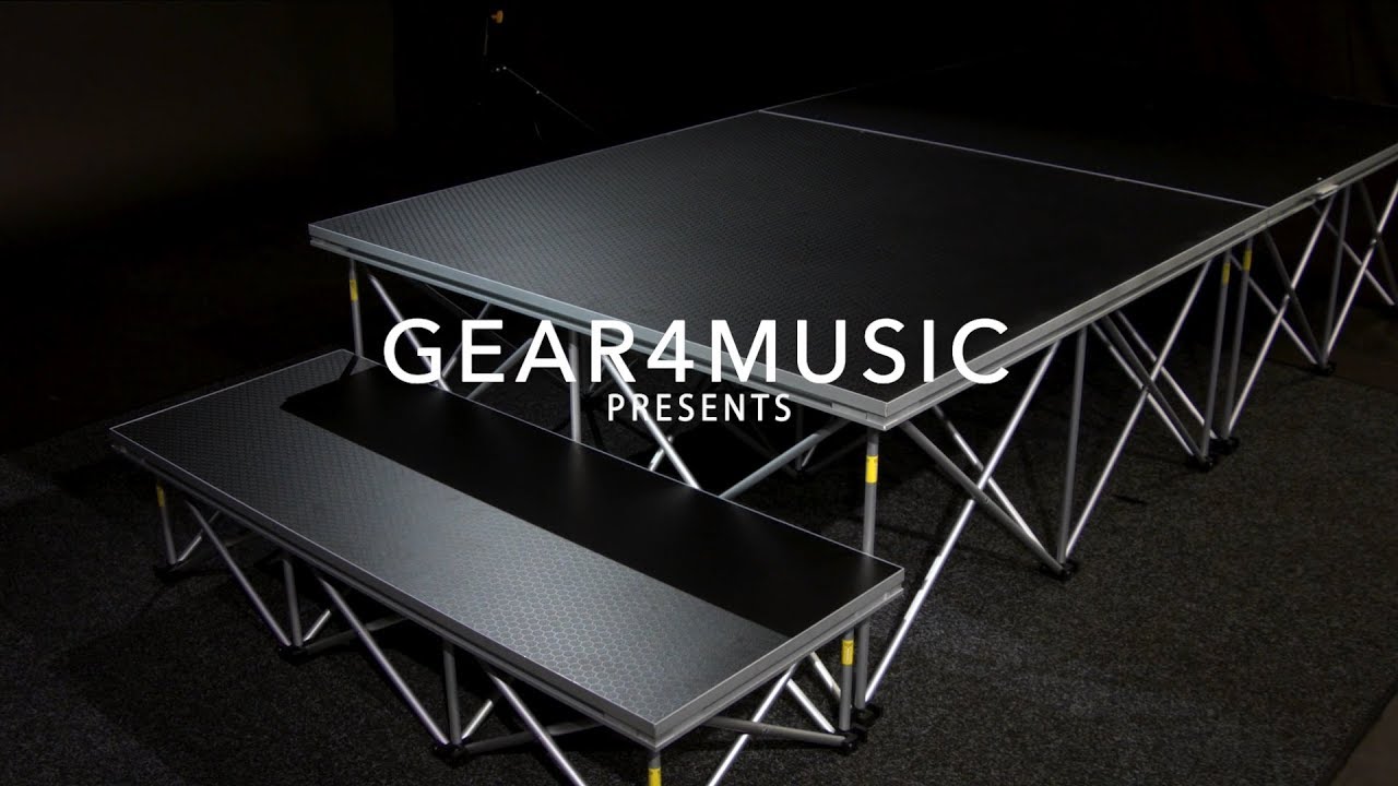 Portable Staging | Gear4music demo