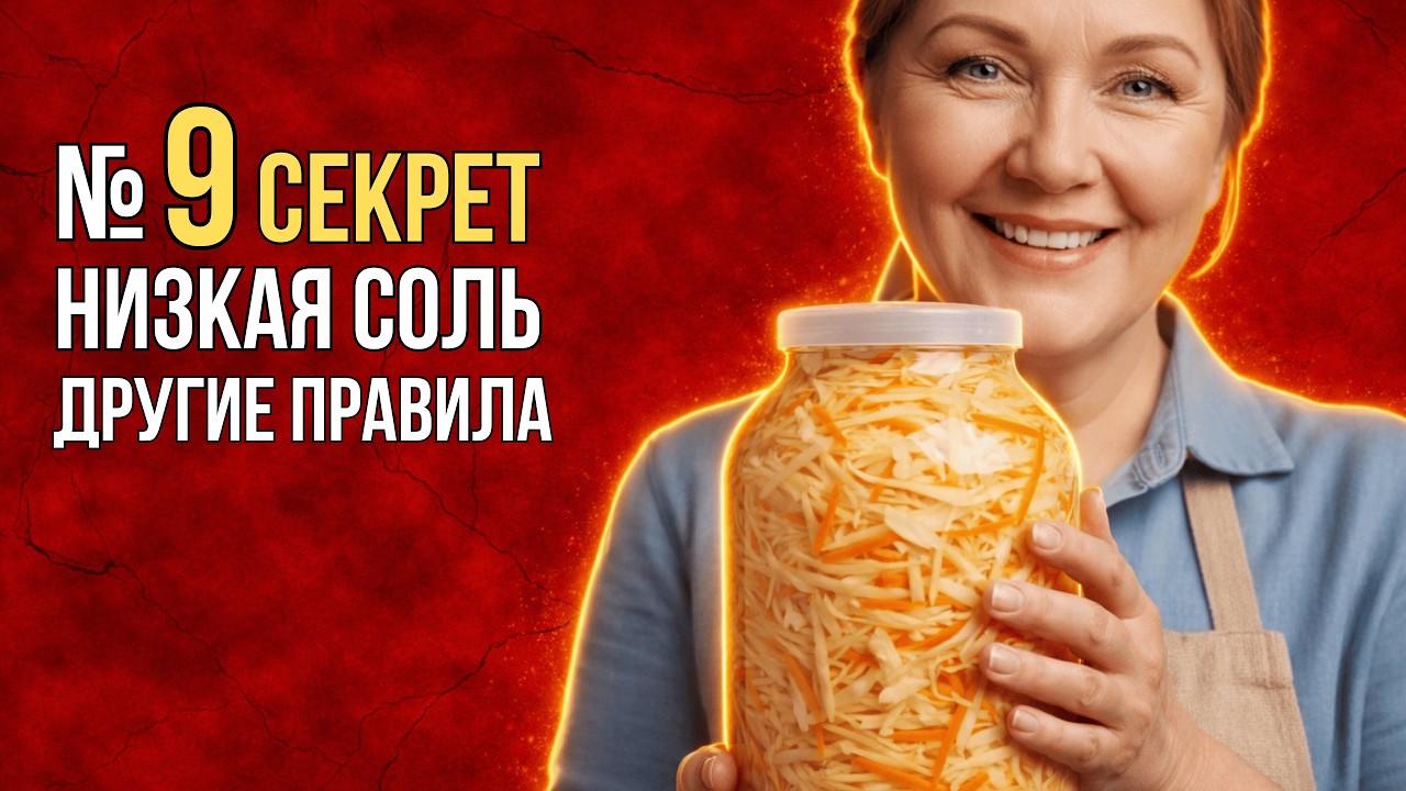 Капуста с пониженной солью как сохранить хруст и не испортить процесс