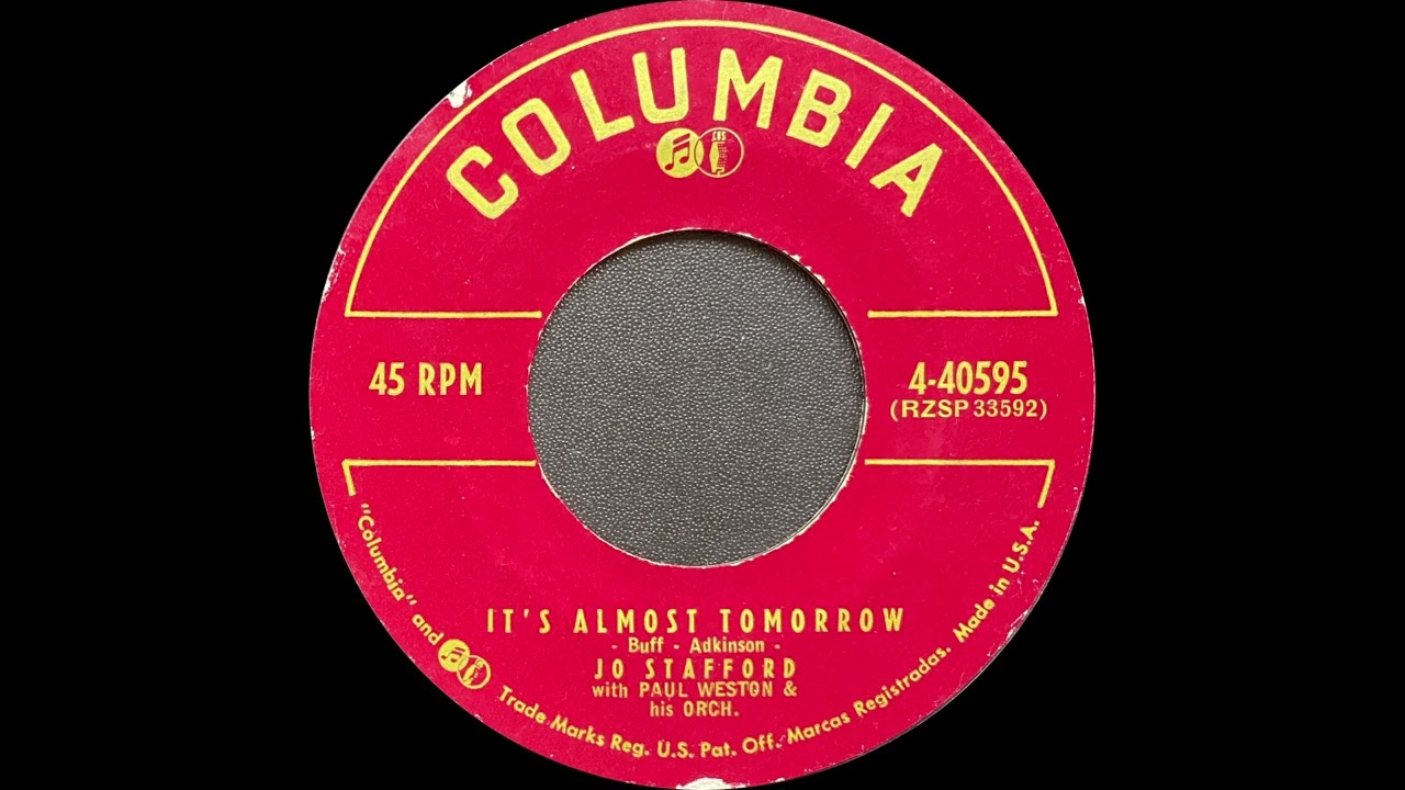 1955 Jo Stafford - It's Almost Tomorrow