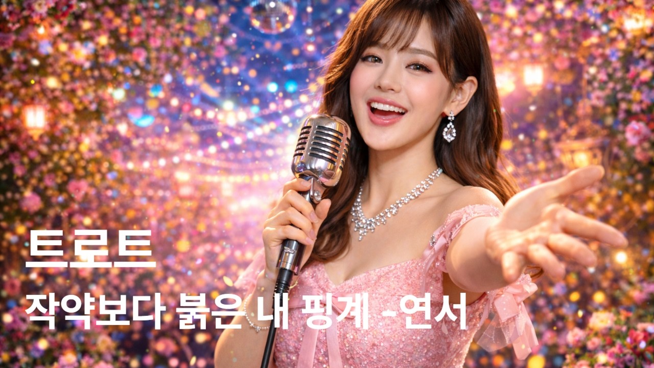 작약보다 붉은 네 핑계 – 연서 | AI 모던 트로트 (플로라 뮤직)
