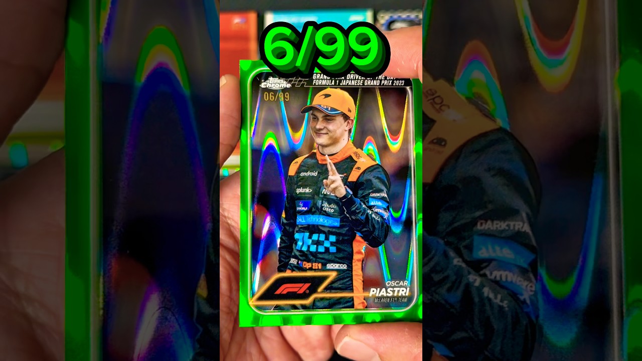 F1 Topps Chrome Formula 1 Card Opening Gold Refractor Hits & Numbered Cards! 