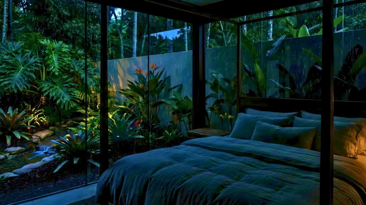 Night Rain for Deep Sleep 🌙 Gentle Sounds to Relax the Nervous System #insomniarelief #sleep
