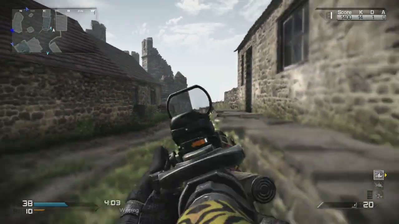 CoD Ghosts SixPathxTsunami raw gameplay 2014 07 17  0003