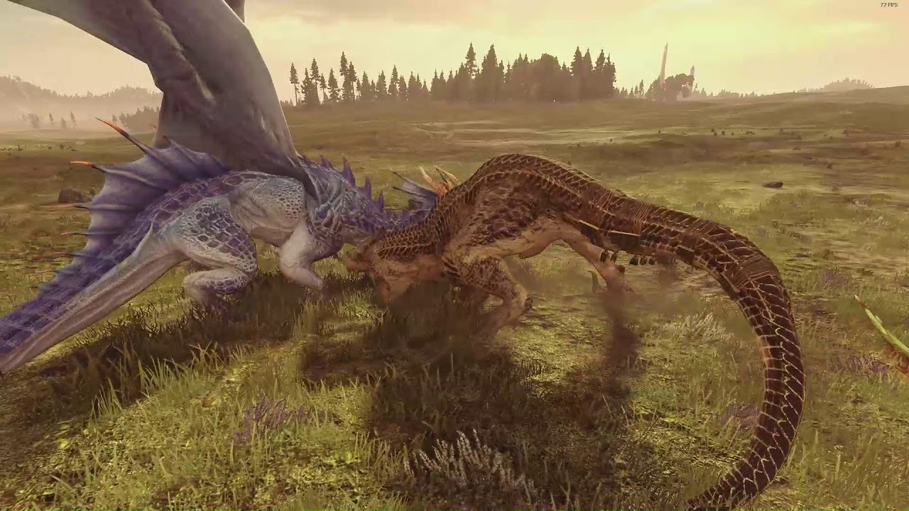 Dragons vs Dinosaurs - Total War: Warhammer 2