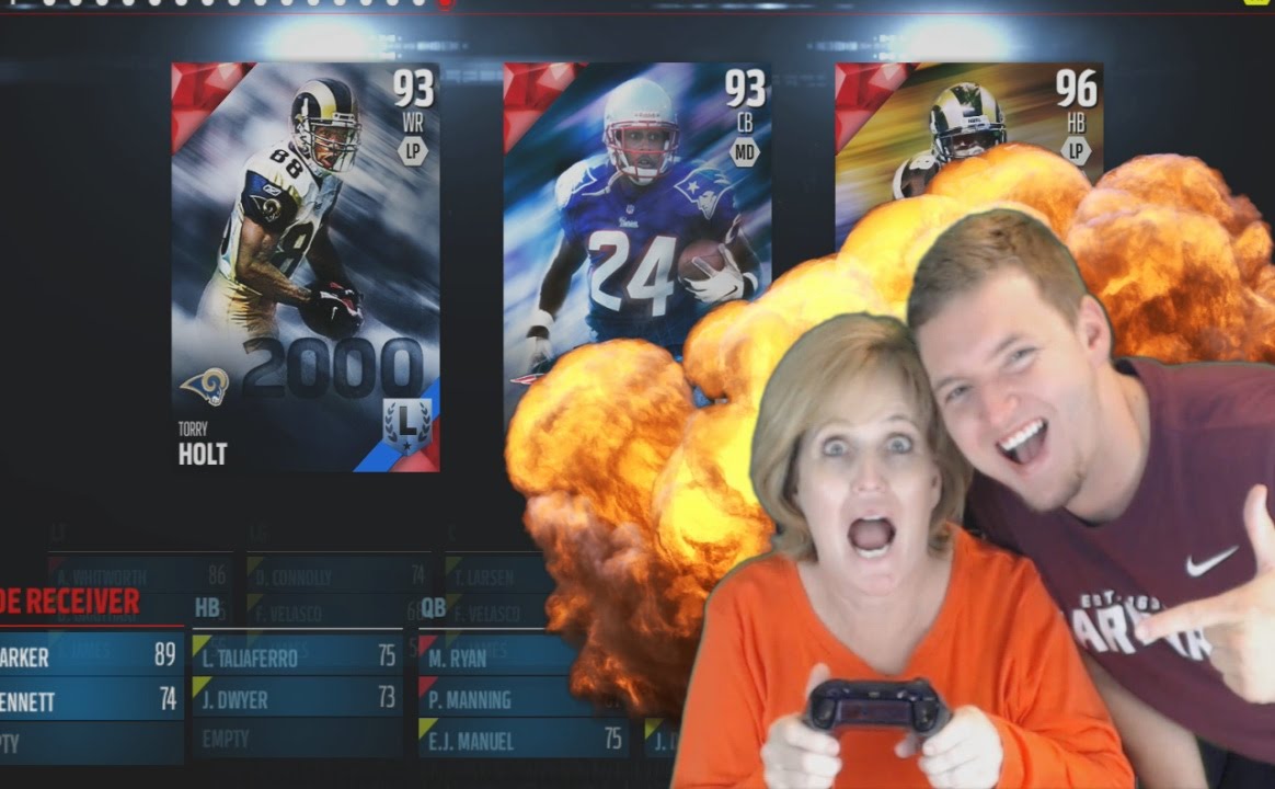 MY MOM DRAFTS A SICK TEAM?!? | MADDEN 16 DRAFT CHAMPIONS!
