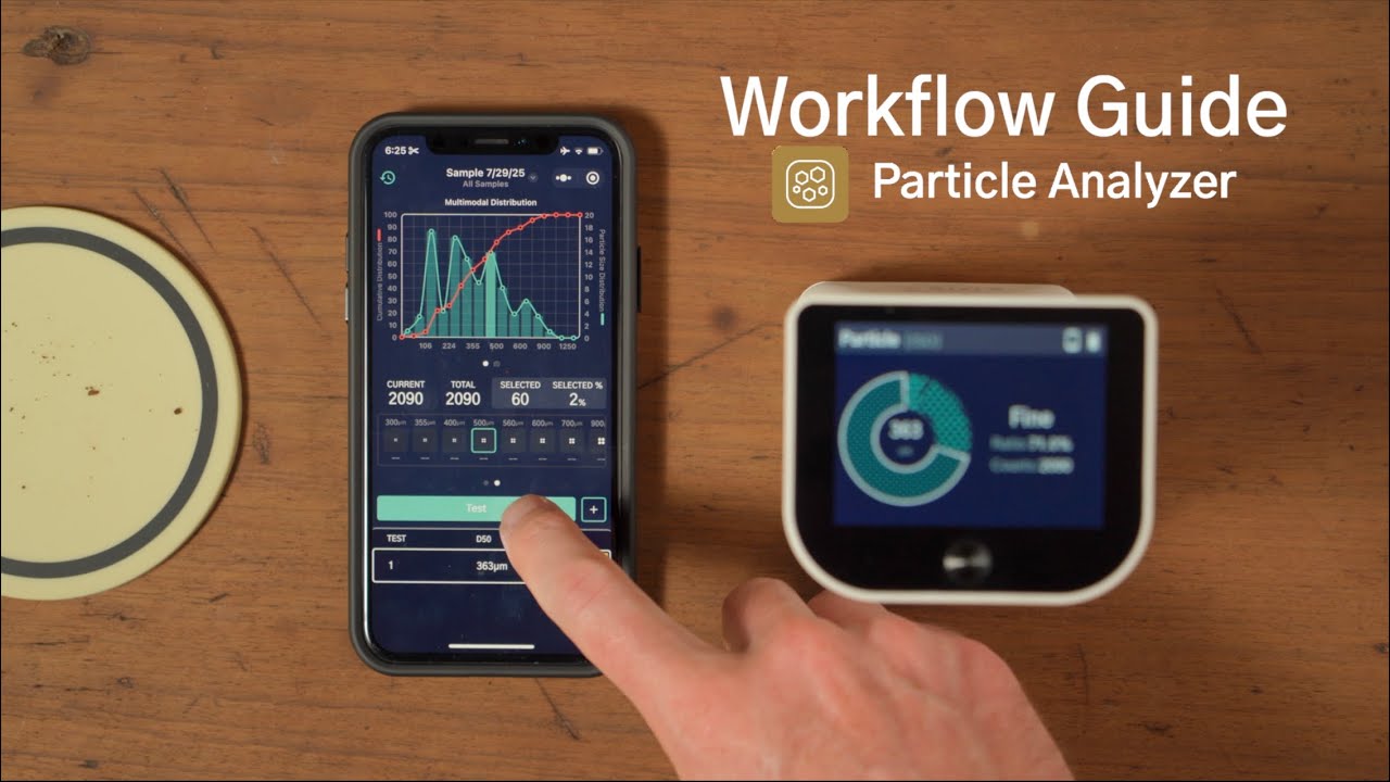 The Particle Analyzer, CoffeeOS Workflow Guide