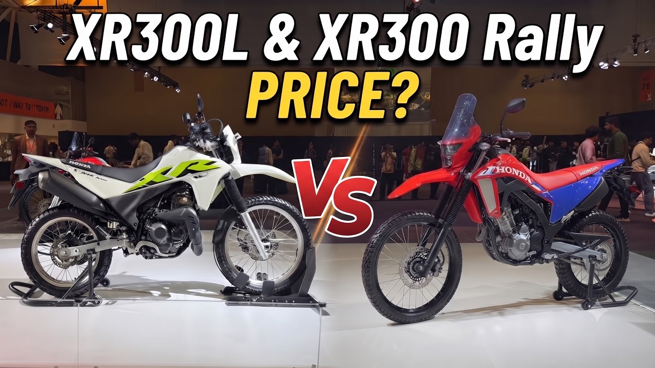 Honda XR300 Rally & Honda XR 300L unvelied, who are its competitiors and what price is expected