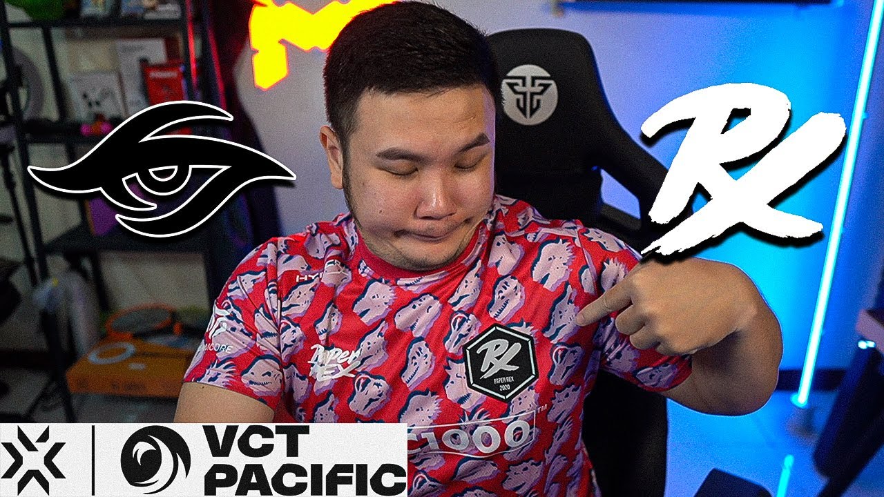 Paper Rex (SIN) vs Team Secret (PHI) #VCTPASIFICWATCHPARTY