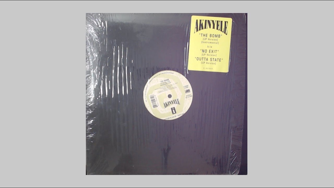 Akinyele - The Bomb - 1993 Interscope - Large Professor | Rob Swift - 30th Anniversary - 12" Vinyl