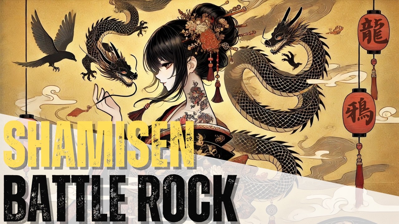 Epic Japanese Shamisen Battle Rock【和風BGM】