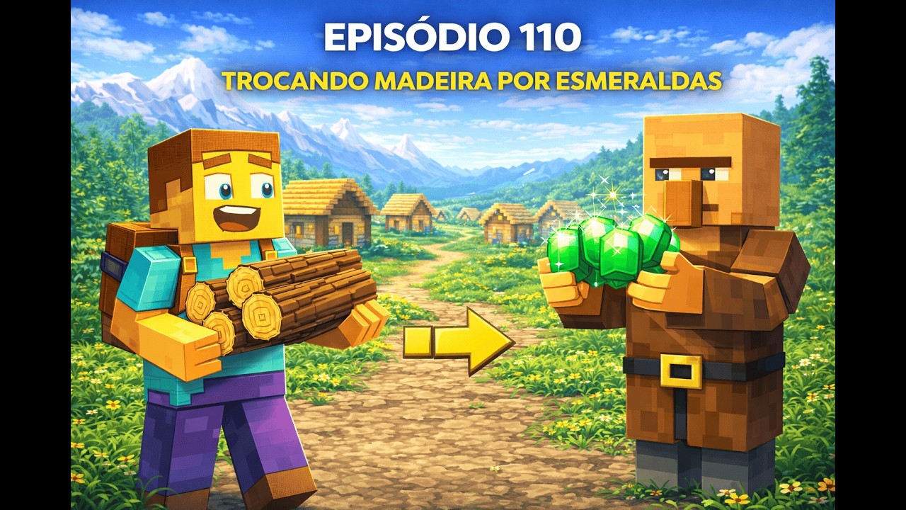 Episódio 110 - Trocando Madeira por Esmeraldas