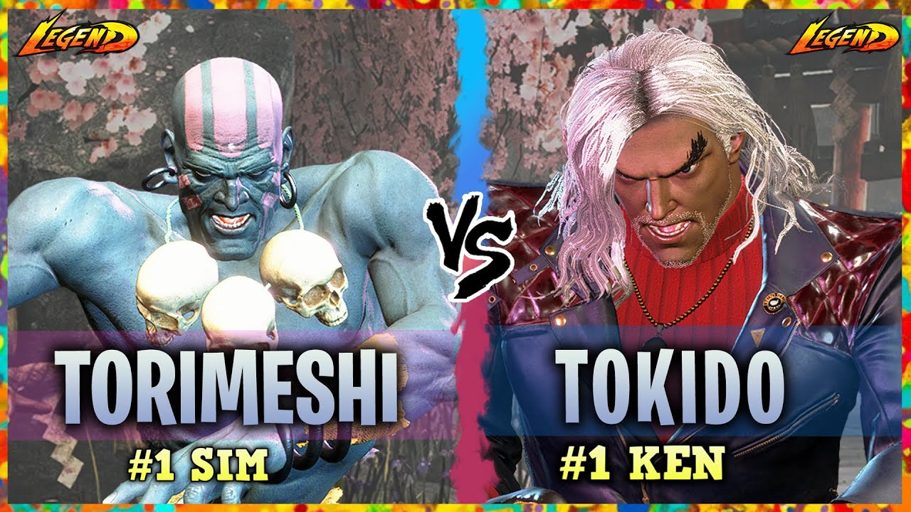 SF6 ▰ Ranked #1 Dhalsim ( Torimeshi ) Vs. Ranked #1 Ken ( Tokido )『 Street Fighter 6 』