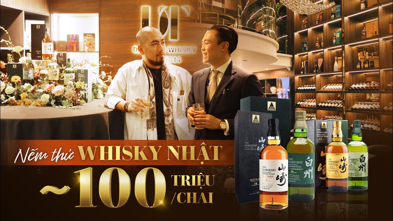 Mở Nắp BST Whisky YAMAZAKI & HAKUSHU phiên bản KỶ NIỆM 100 NĂM Cực Hiếm & Đắt Đỏ | NHÀ TO
