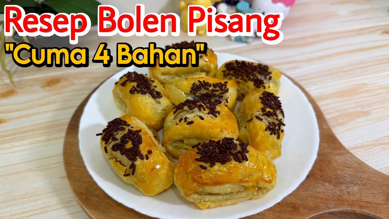 Resep Bolen Pisang TERMUDAH, Cuma 4 BAHAN‼️Ide Jualan Simple, Ide Camilan Simple 