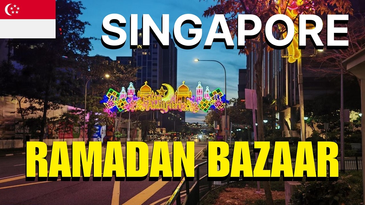 Inside Singapore's Largest Ramadan Bazaar at Geylang Serai ☪️ | 4K POV Walk 📷👣