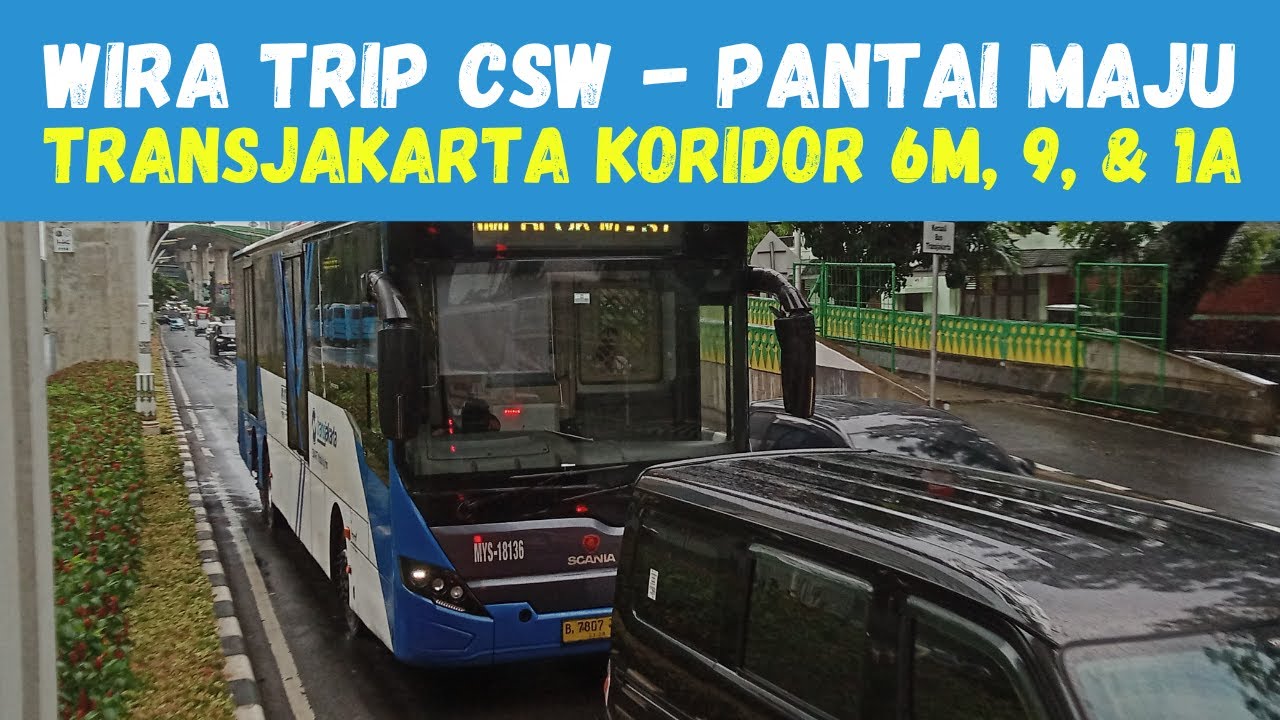 TIPS Paling Cepat ke Pantai Maju PIK dari Halte Integrasi CSW || TransJakarta Koridor 6M - 9 - 1A