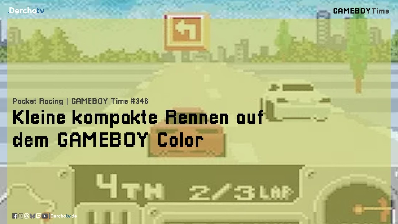 Mit kleinen Autos Rennen fahren | Pocket Racing | GAMEBOY Time #346