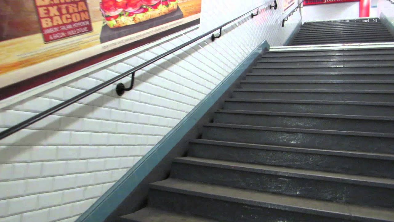 Walk around Villiers Metro Station in Paris 2