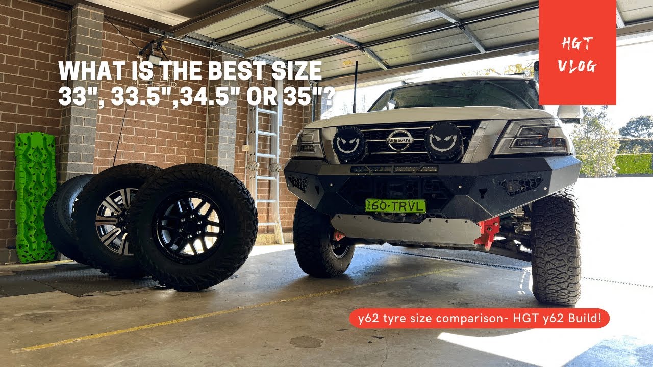 Лучший размер шин для Nissan Y62 Patrol HGT Y62 Build1