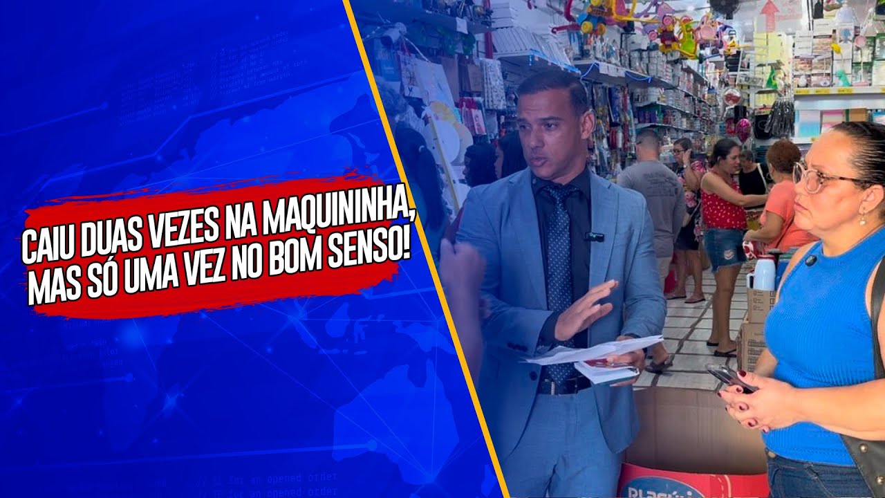 DUAS COBRANÇAS NA MAQUININHA E ZERO RESPEITO COM O CONSUMIDOR!
