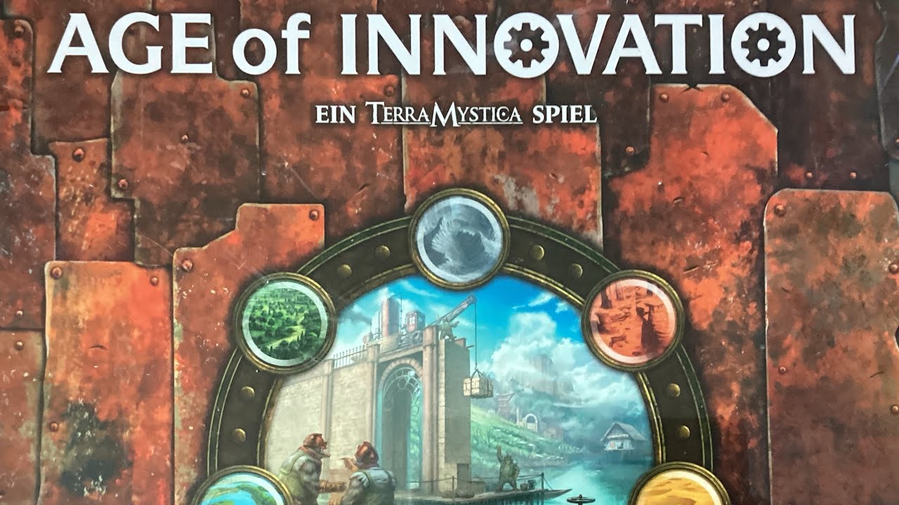 Solopartie AGE OF INNOVATION (Terra Mystica / Gaia Project)