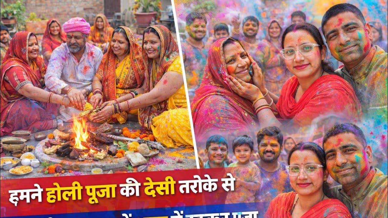 शहर में रहकर भी हमने कभी अपनी मिट्टी की खुशबू और गांव की परंपराओं को नहीं छोड़ा। #हरियाणवी_संस्कृति 