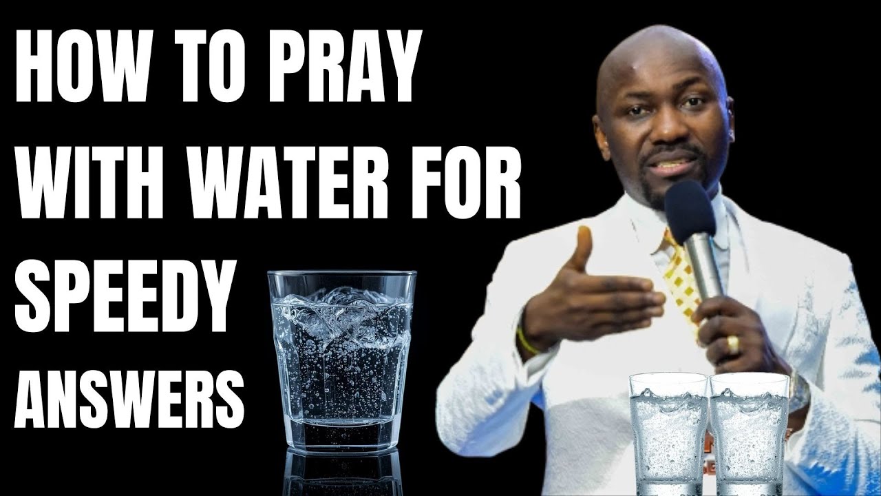 Unlock Divine Blessings: Morning Water Prayer Ritual with Apostle Johnson Suleman