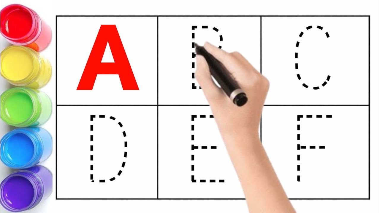 ABCDEF Learning for Kids | Alphabet ABCDEF | Kids Learning Video