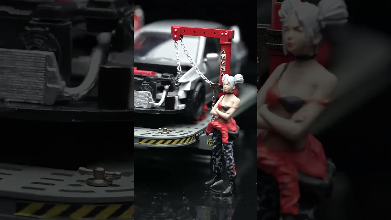 Mini car frame machine car bench