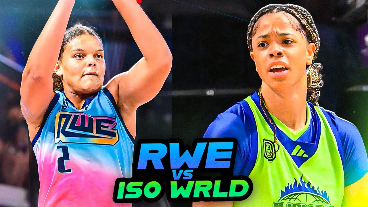 RWE's FIRST Women's Game!!! Jerzy Robinson & RWE vs Kaleena Smith & Iso World LIVE 🔥