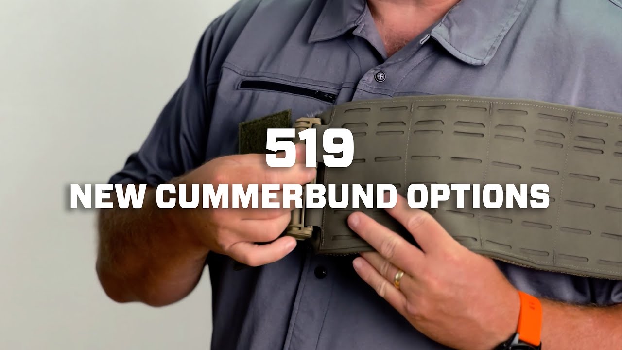 Upgraded options for our popular 519 Plate Carrier, Side Armor and more closure system options
