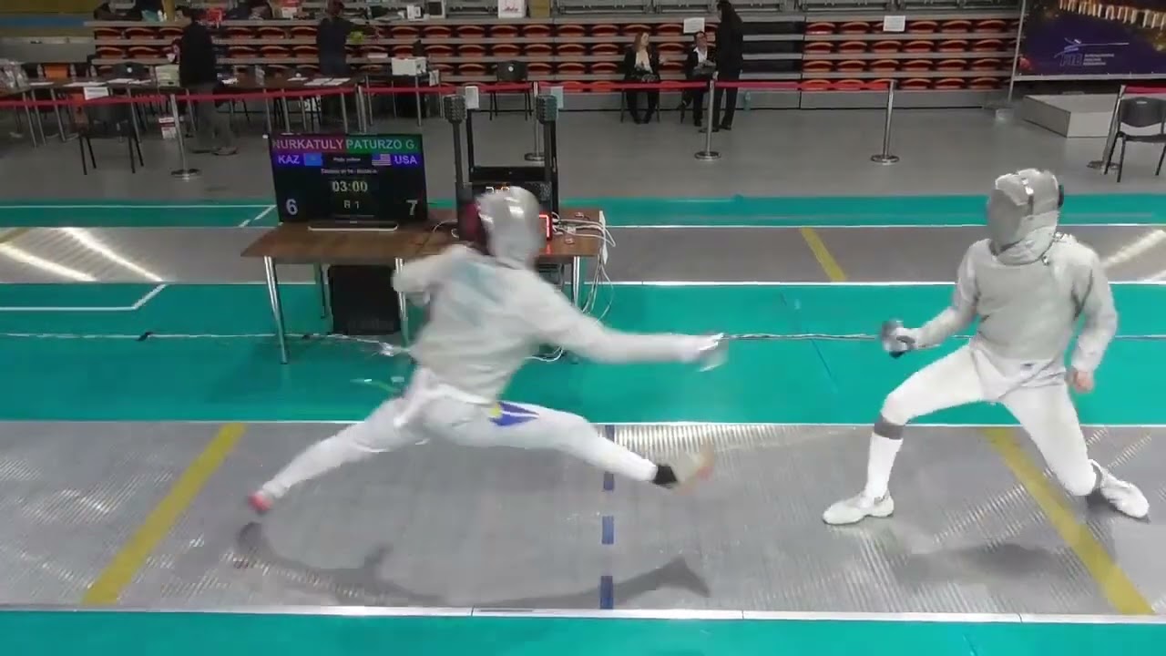 Plovdiv World Cup 2025 JMS - L16 - Kainazar Nurkatuly KAZ v Emilio Gonzalez USA