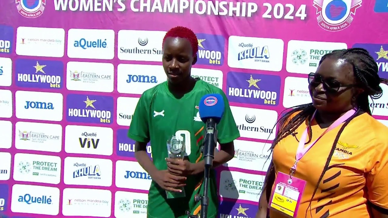 HollywoodBets COSAFA Women's Championship 2024 - Malawi vs Zambia
