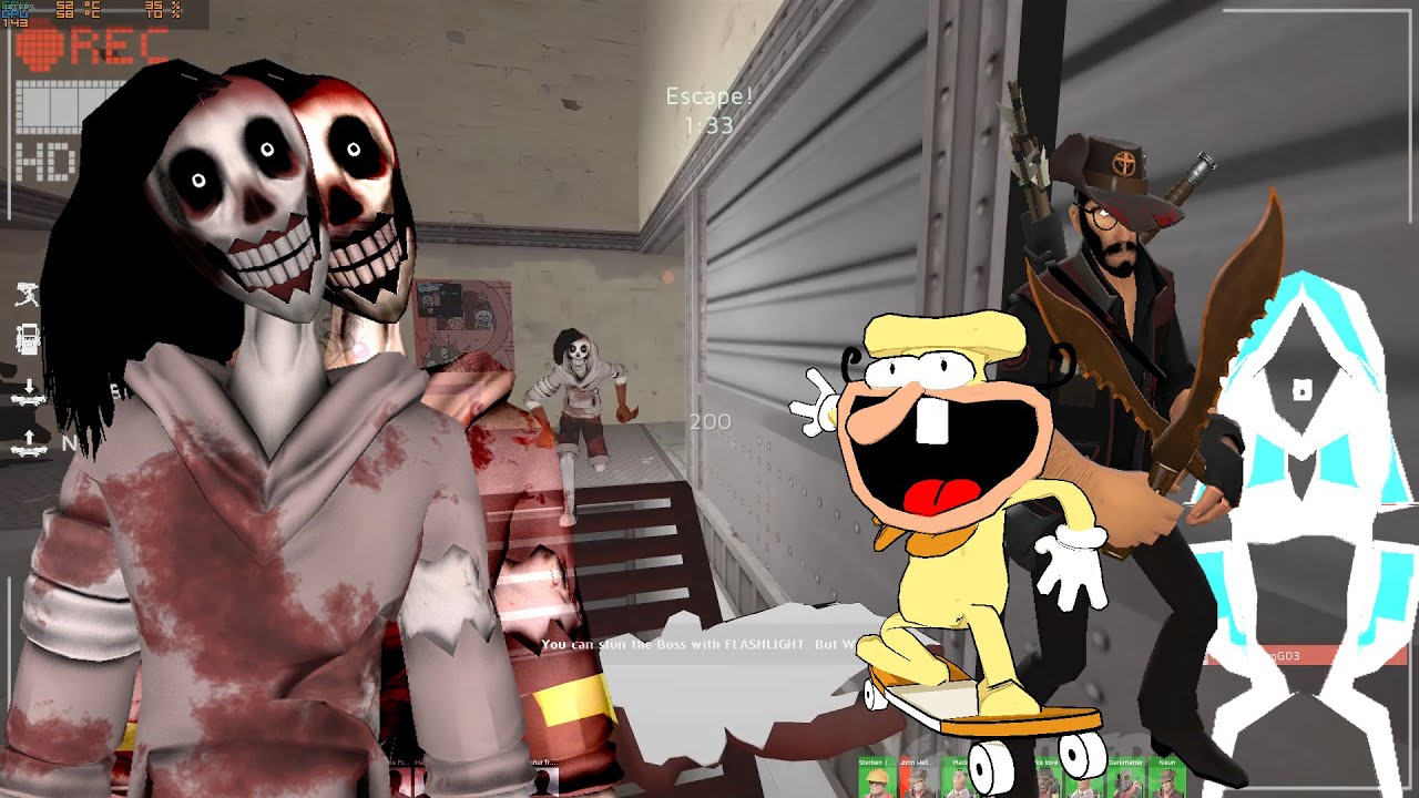 Slender Fortress - New Bosses Strikes - Boss Encounters