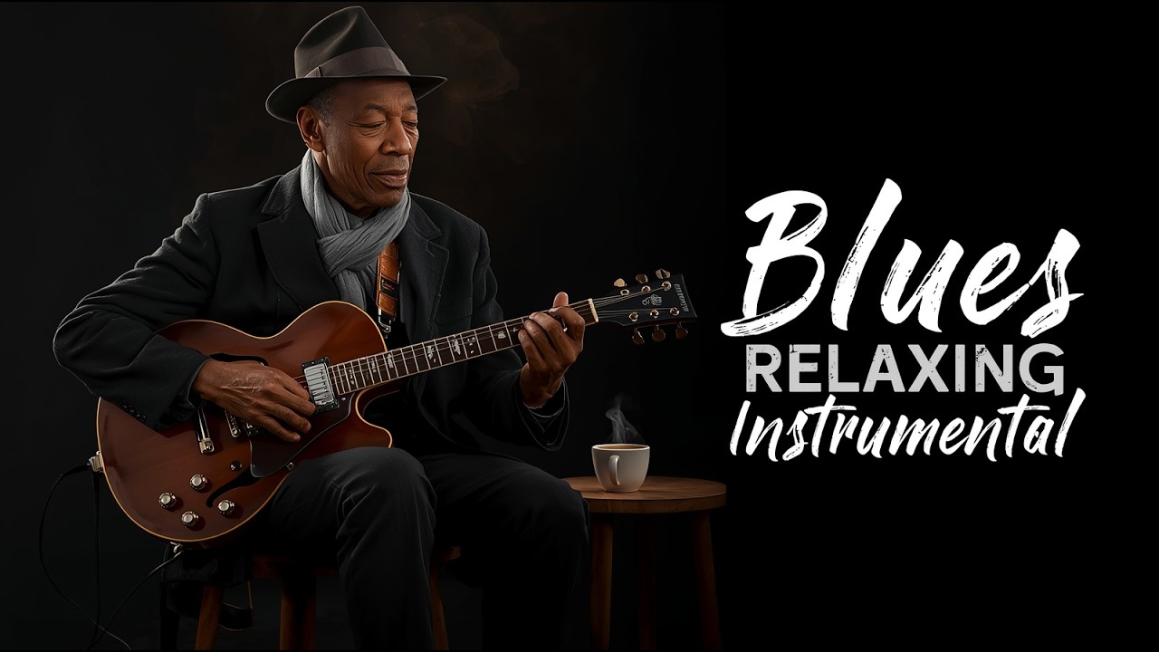 Deep Blues Memory Lane – Relaxing Slow Guitar Instrumental #569
