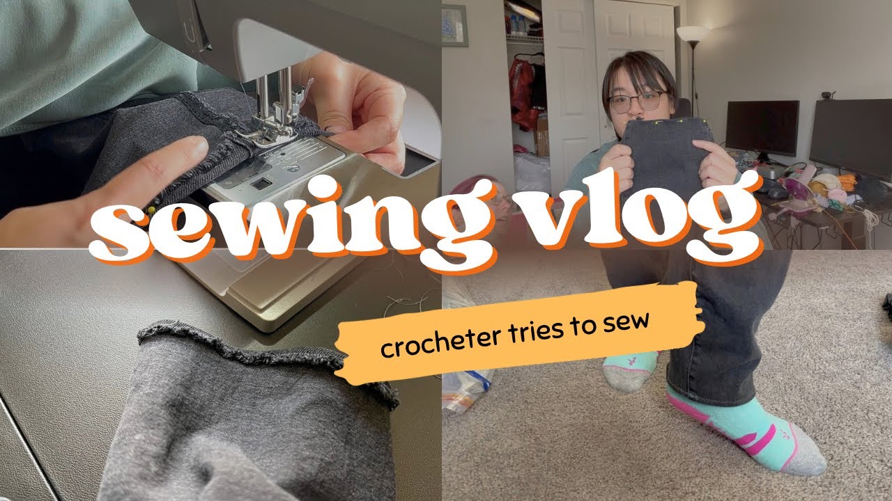 Crocheter Tries Sewing for the First Time