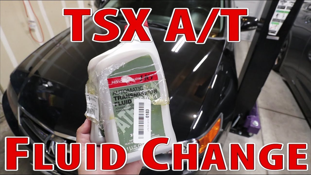 Замена жидкости в автоматической коробке передач Acura TSX