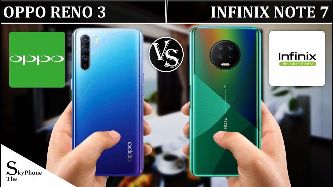 OPPO RENO3 VS INFINIX NOTE 7