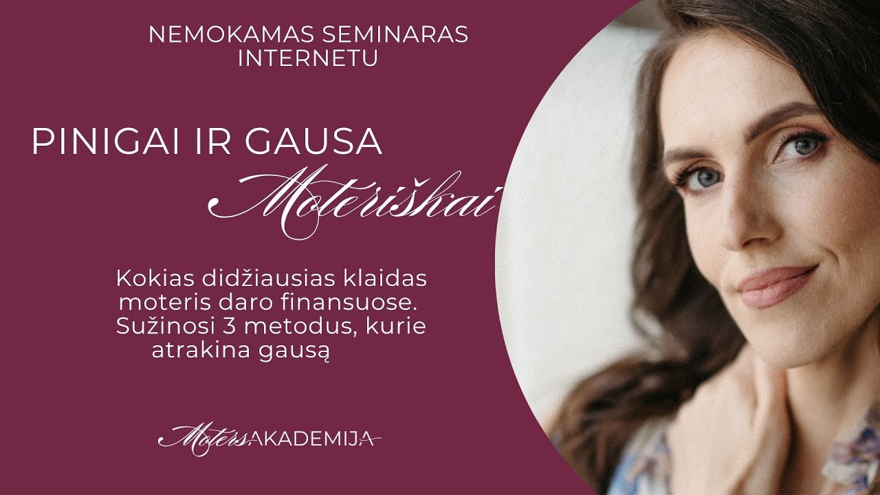 Moteriška gausa ir pinigai